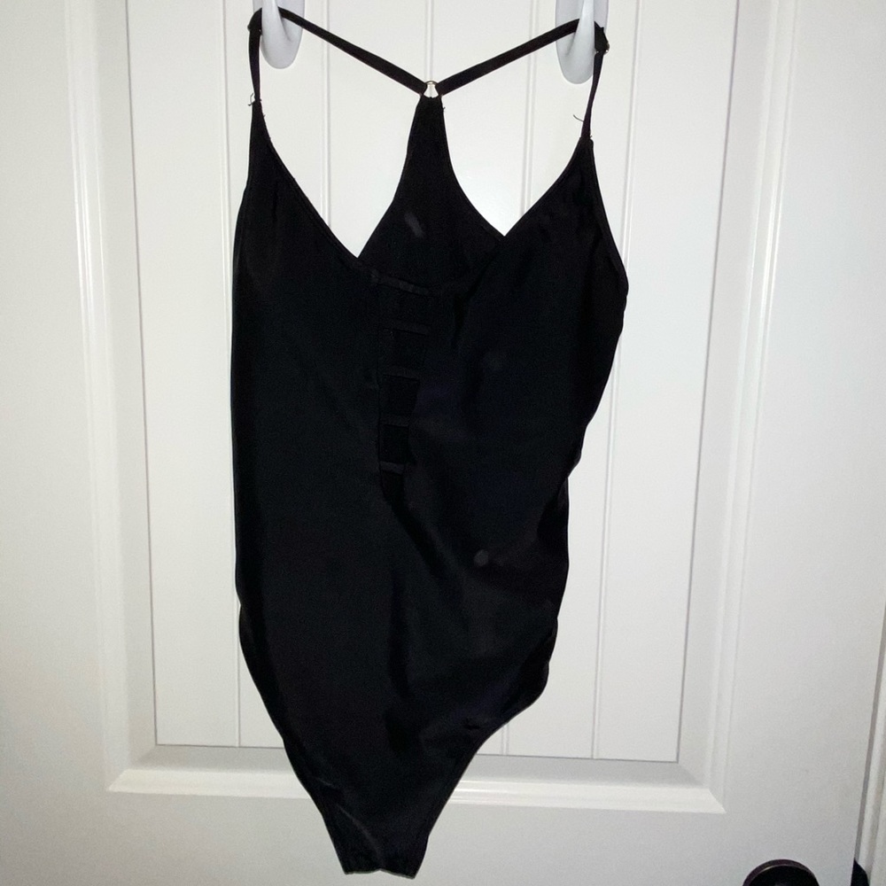 Black One Piece Swimsuit